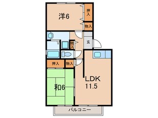 アベニール２２の物件間取画像